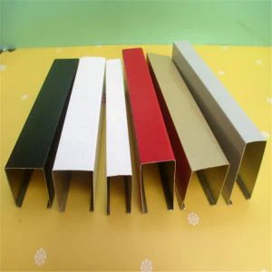Rullestripe lineært aluminiumstak