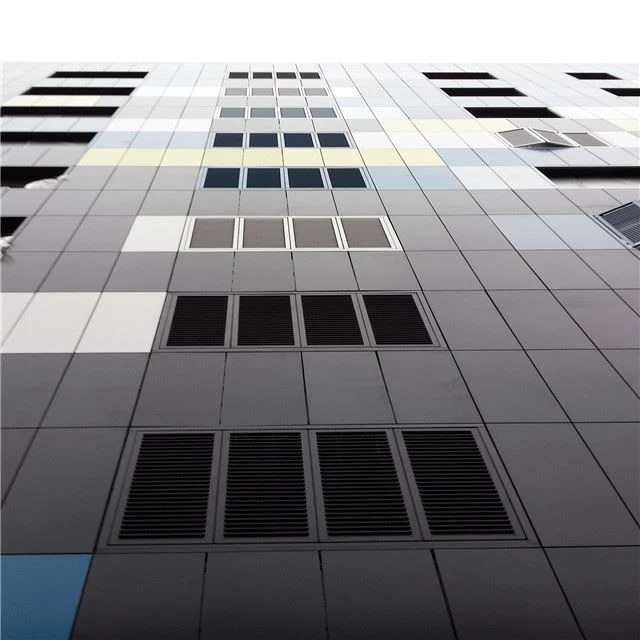 Produsent av byggemateriale dekorativt aluminium komposittpanel